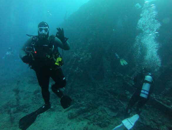 first open water scuba dive First open water scuba dive