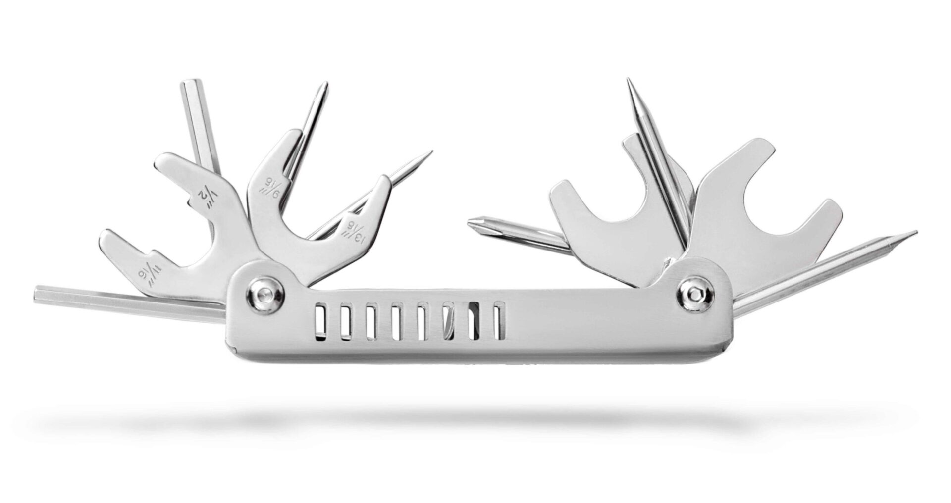 Scuba Choice 12-in-1 Stainless Steel Dive Master Tool - Essential Diving Multi-Tool
