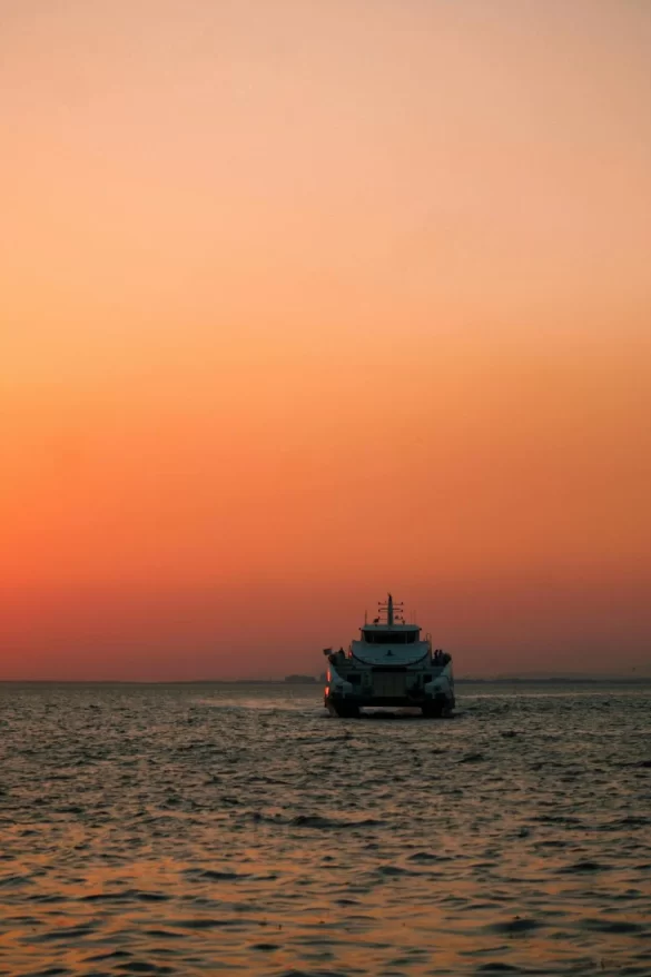 A Boat on Sea A Boat on Sea